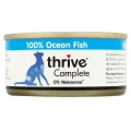 Thrive 100% Complete Wet Cat Food Ocean Fish 75g Can