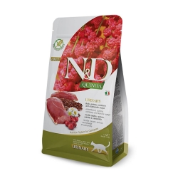 Natural & Delicious Adult Cat Quinoa Urinary Duck, Cranberry 1.5kg Dry Food