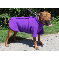 Cosipet Fleece Coat Purple 61cm - 24"