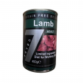 Seven Grain Free Adult Lamb With Vegetables Wet Food For Dogs 400g Can