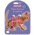 Kitty & Co Snag Free Kitten Harness & Lead Set Hem & Boo
