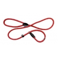 Dog & Co Mountain Rope Slip Lead Red With Black 150cm Hem & Boo