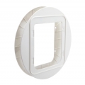 Sure Flap Microchip Cat Flap Mounting Adaptor - White