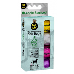 Dog Life Oxo-Biodegradable Poo Bags 80 Bags (4 X 20 Bag Rolls)