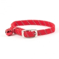 Ancol Cat Collar Safety Elastic Softweave Red