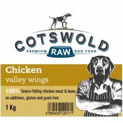 Cotswold Raw Chicken Wings 1kg Frozen