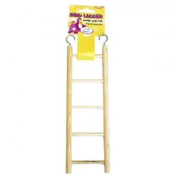 5 Step Wooden Bird Ladder Happy Pet 
