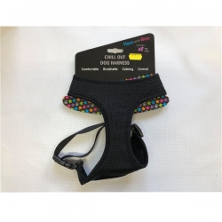 Soft Mesh Harness Small Black Hem & Boo