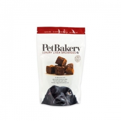 Pet Bakery Luxury Liver Brownie Dog Treats 190g