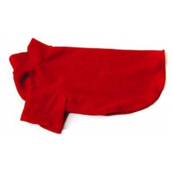 Cosipet Fleece Red Dog Coat 14" - 35cm