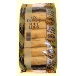 Suet To Go Suet Logs Insect & Mealworm  6 Pack