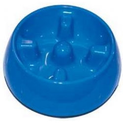 Dogit Anti-gulping Bowl Medium Blue 600ml