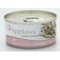 Applaws Cat Food Tuna & Prawn 156g can