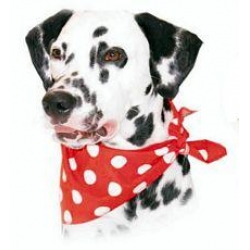 Cosipet Red Polka Dot Bandana For Dogs