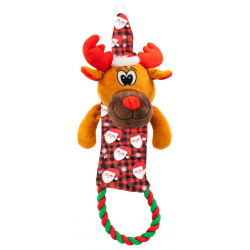 Dog Life Christmas Crackle Tummies Soft Toy