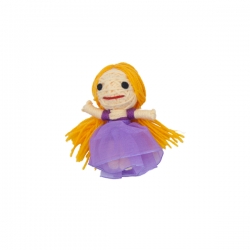 Princess String Doll Cat Toy With Catnip