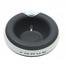 Torus Dog Water Bowl Charcoal Large 2L