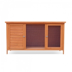 Harrisons Ulverston Single Hutch on legs natural, 130x50x70cm