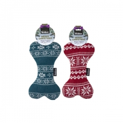 Webbox Festive Dog plush bone